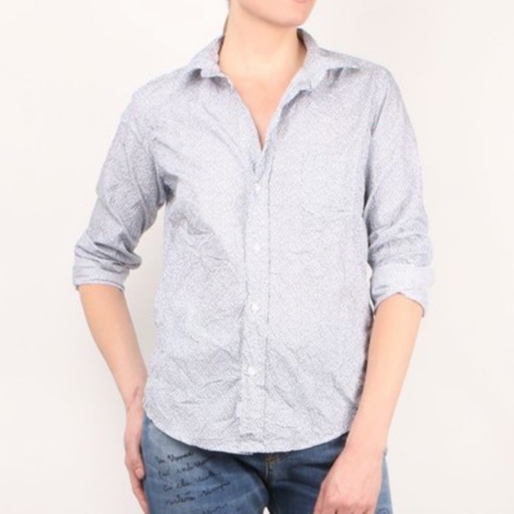 Frank And Eileen Barry Numbers Button Down | Small - image 1